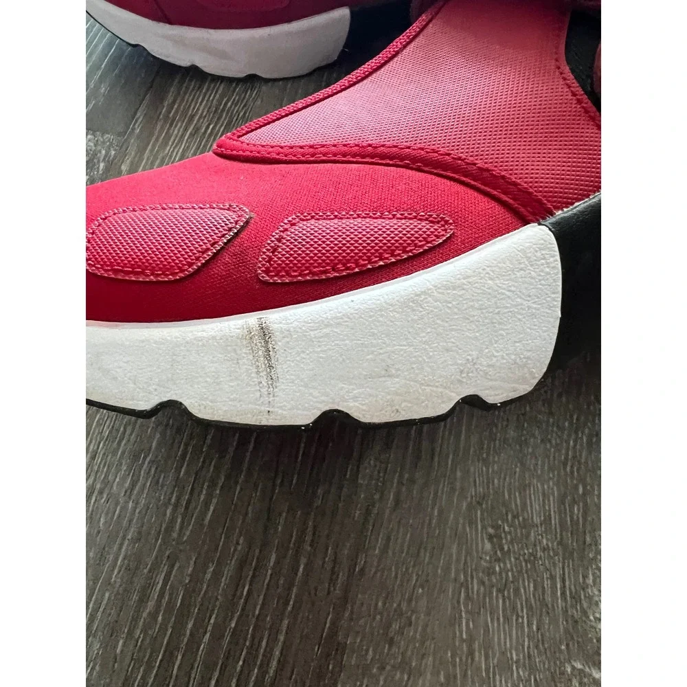 Air Jordan Trunner LX High Sneakers Mens 10 Red Black Zip BV1272-600
